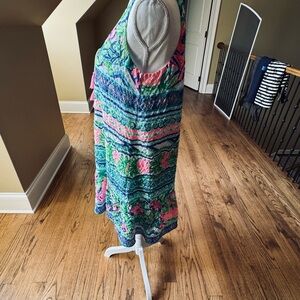 Lilly Pulitzer Multicolor Floral Stripe Gabriella Dress